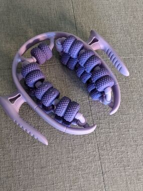 Legs, Upper Legs Purple Handheld Massage Roller Or Pastel Green Inclose Box